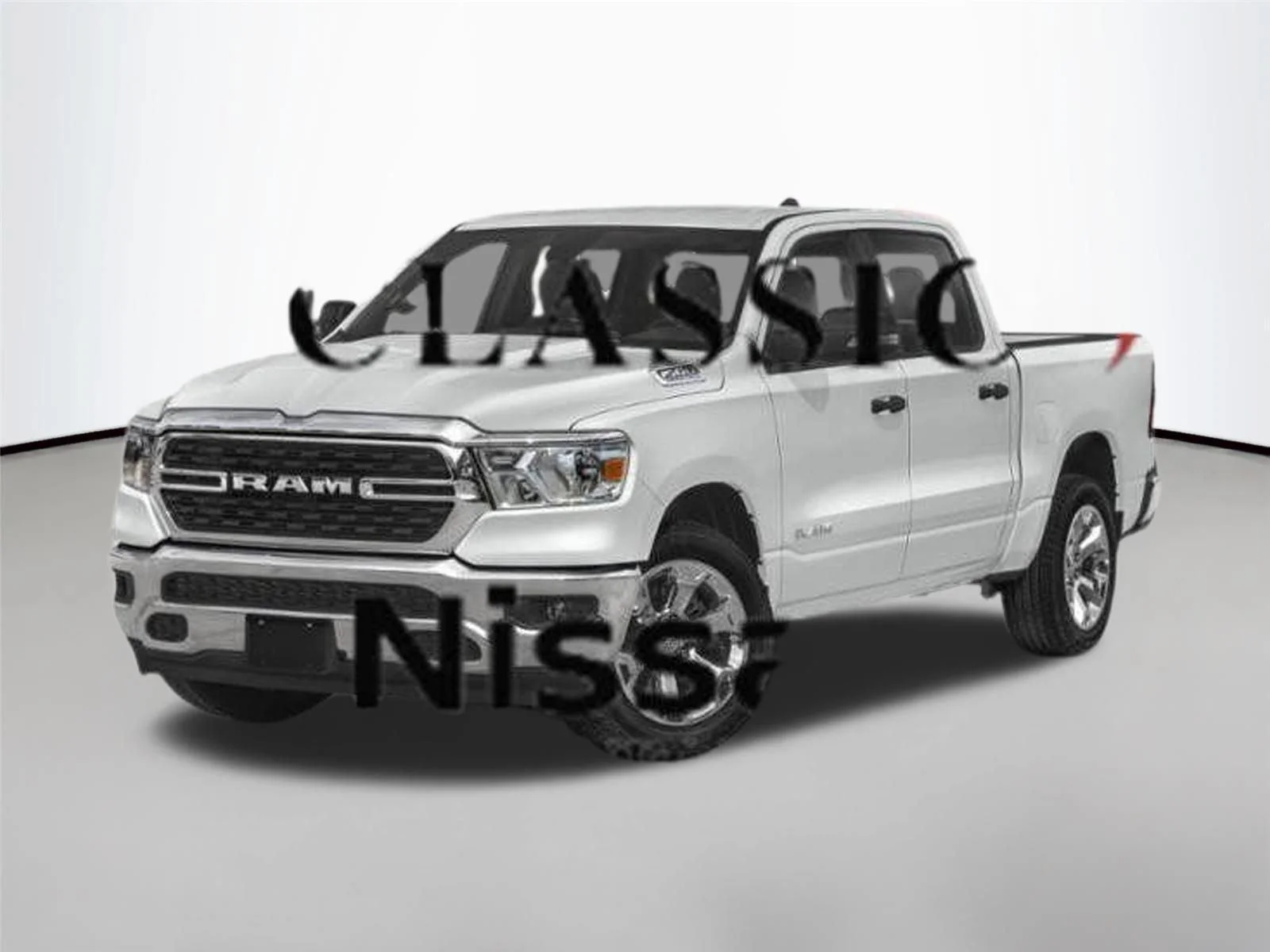 Used 2024 Bright White Clearcoat Ram Laramie image 2