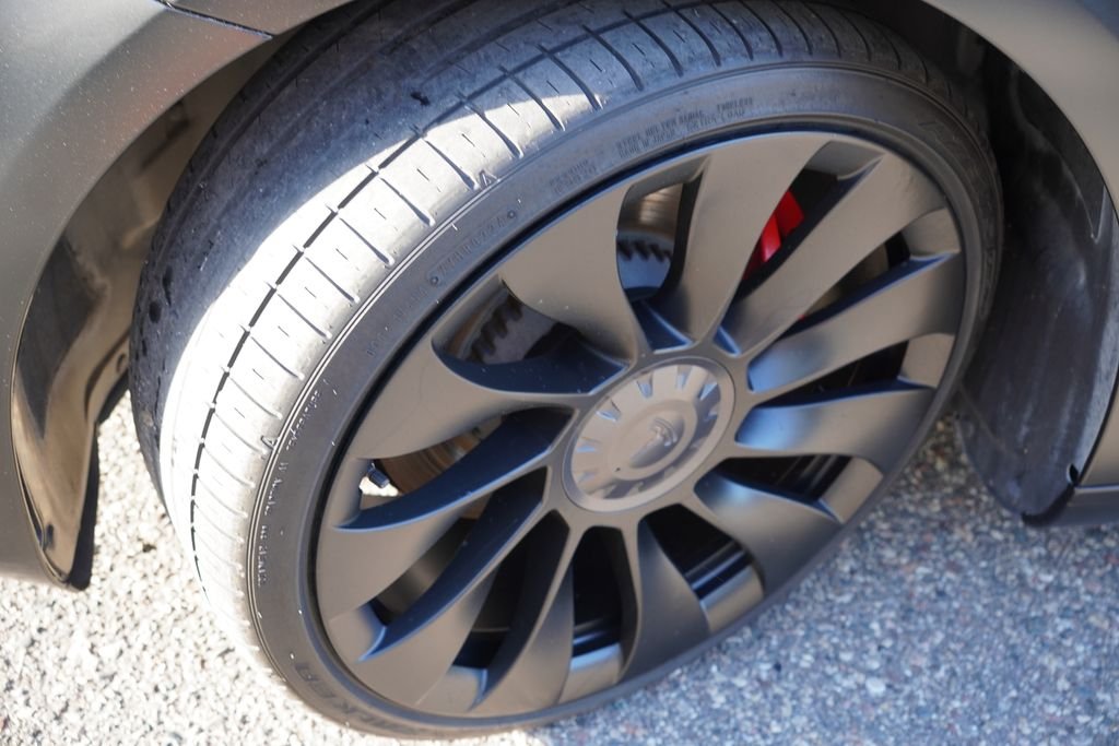 Used 2023 Matte Black Tesla Performance image 13