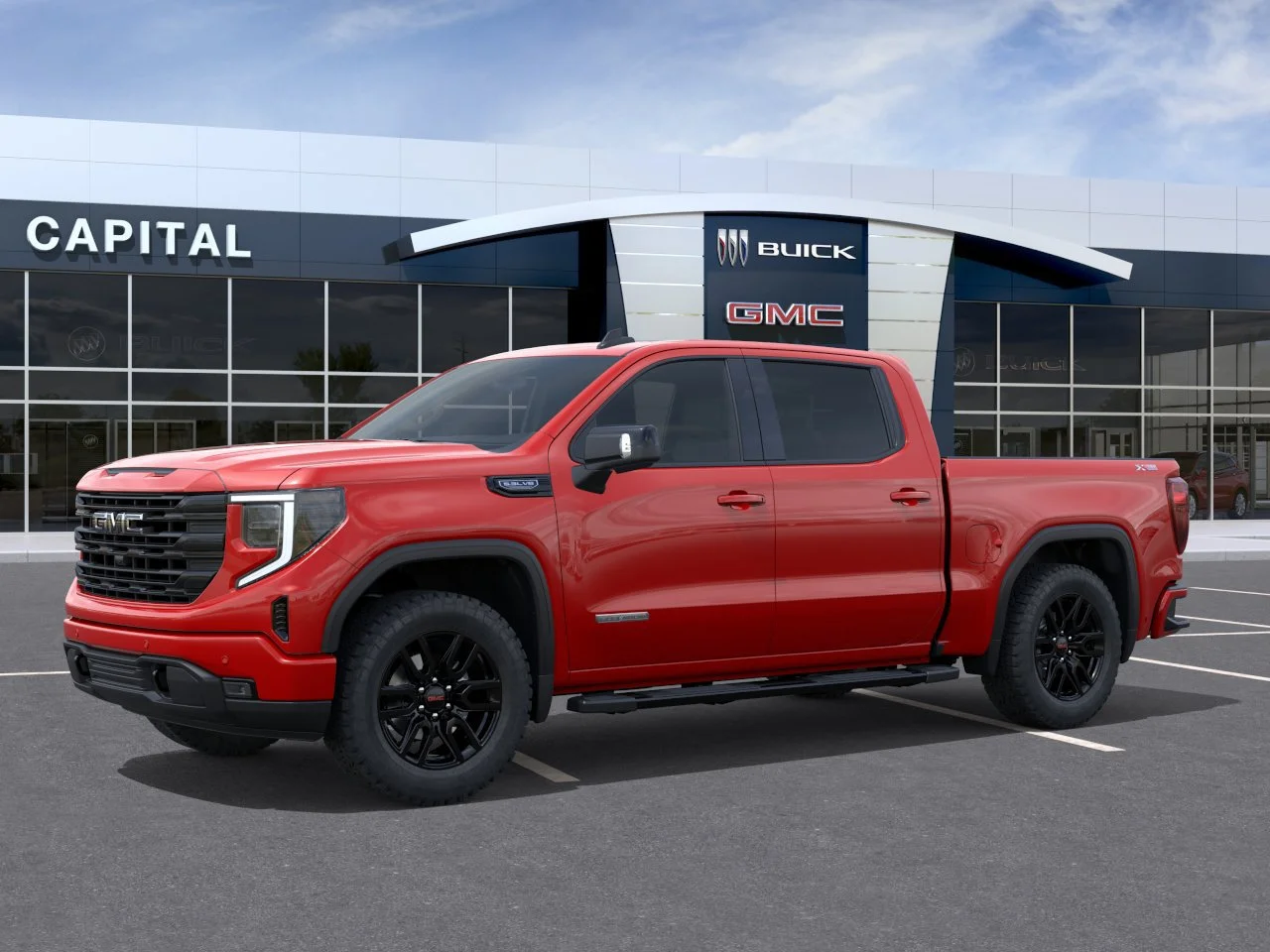 New 2026 CARDINAL RED GMC Elevation image 3