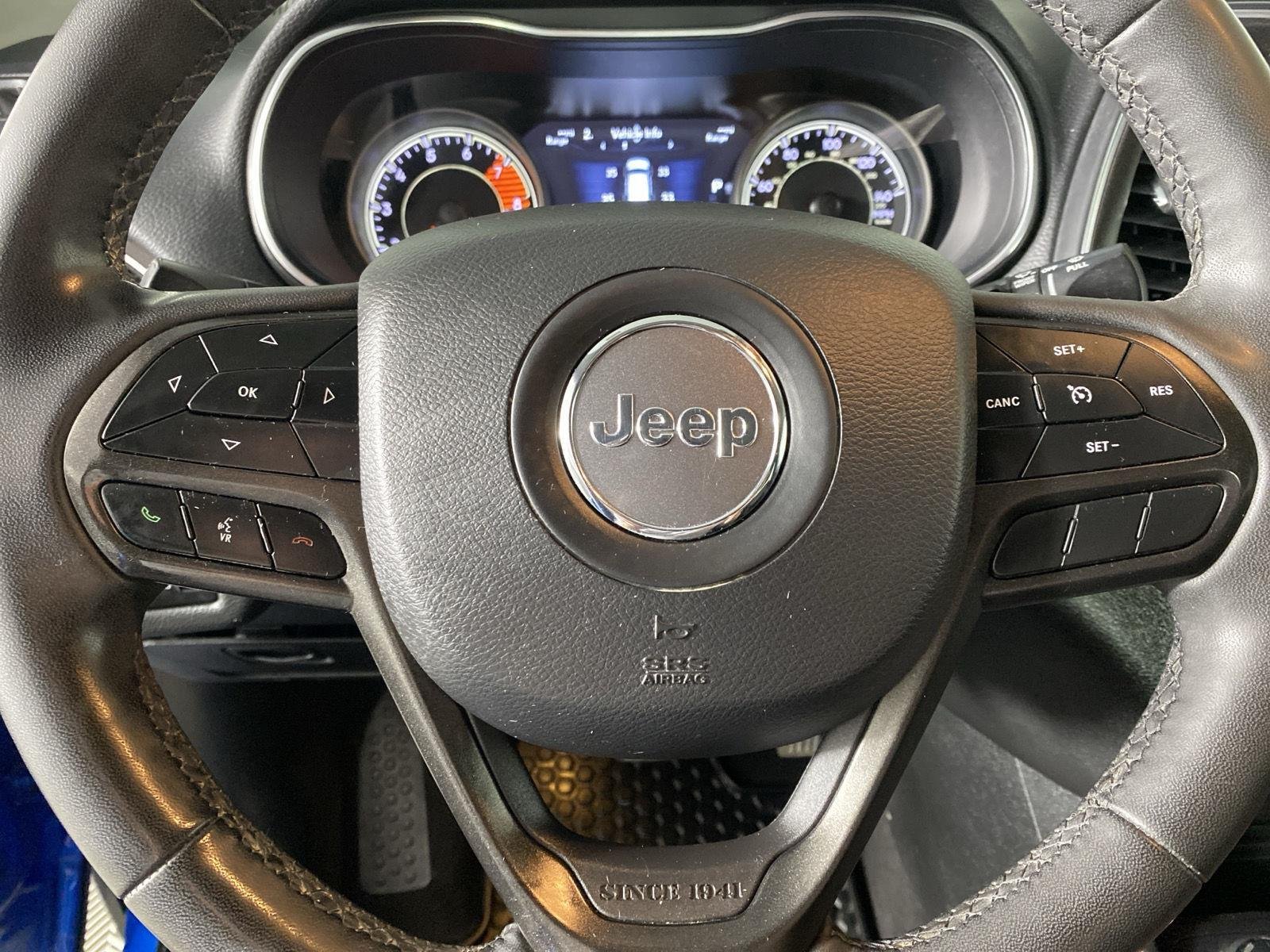 Used 2022 Hydro Blue Pearlcoat Jeep Trailhawk image 14