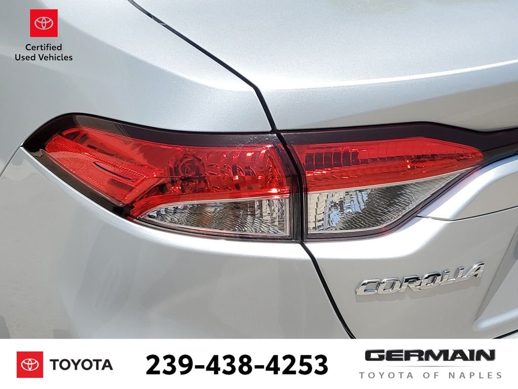 Certified Used 2023 Silver Toyota LE image 16