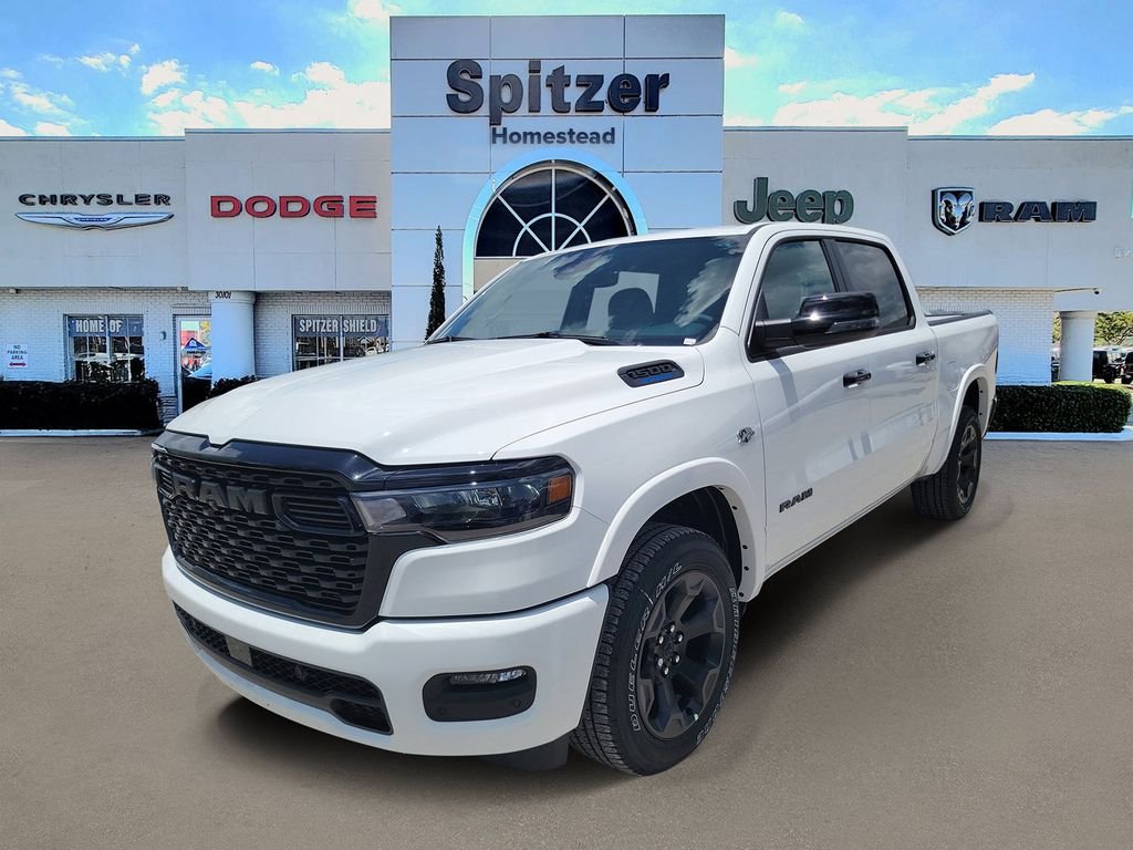 New 2026 Bright White Clear-Coat Exterior Paint RAM Big Horn/Lone Star image 4