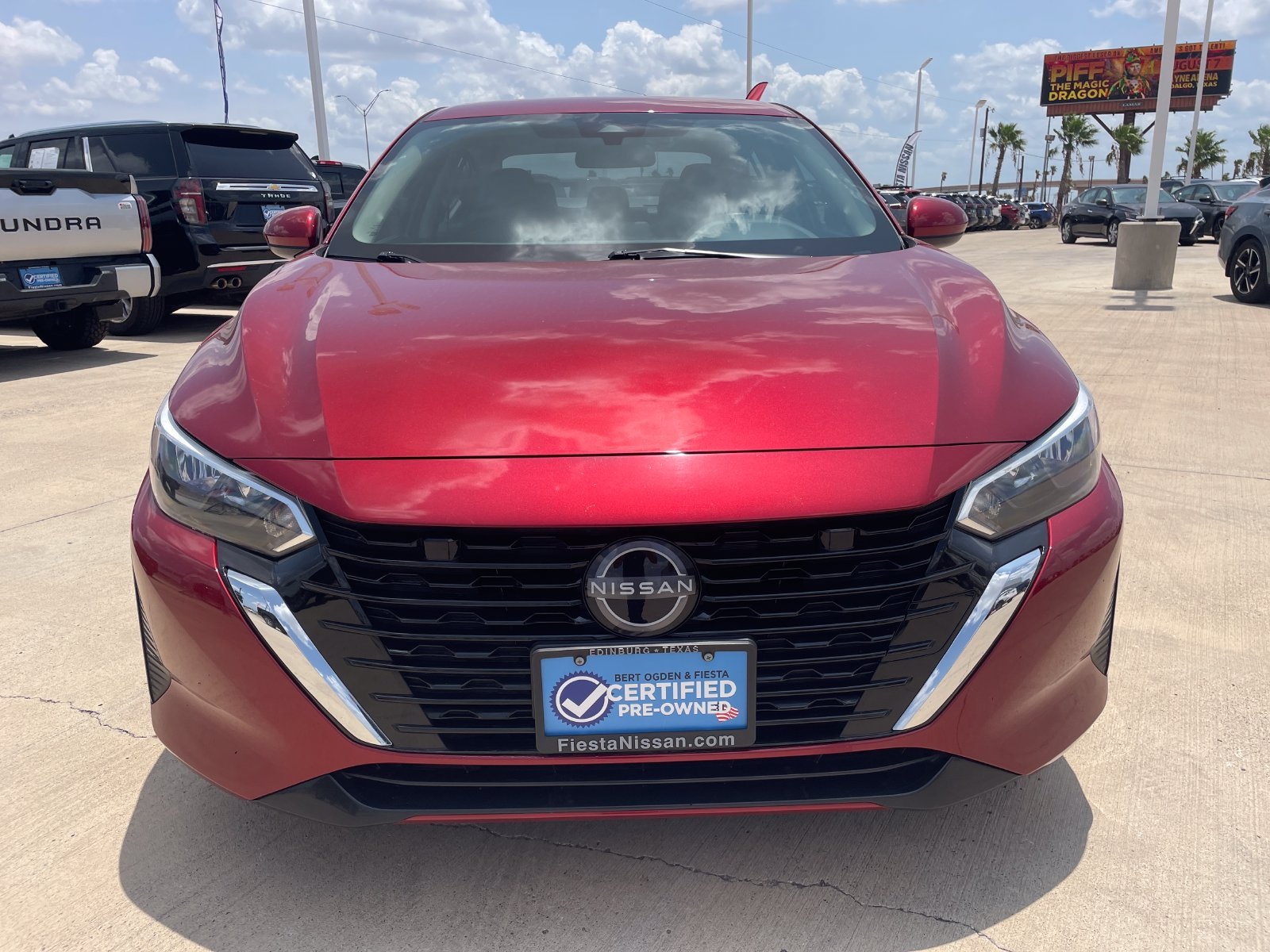 Used 2025 Red Nissan SV image 8