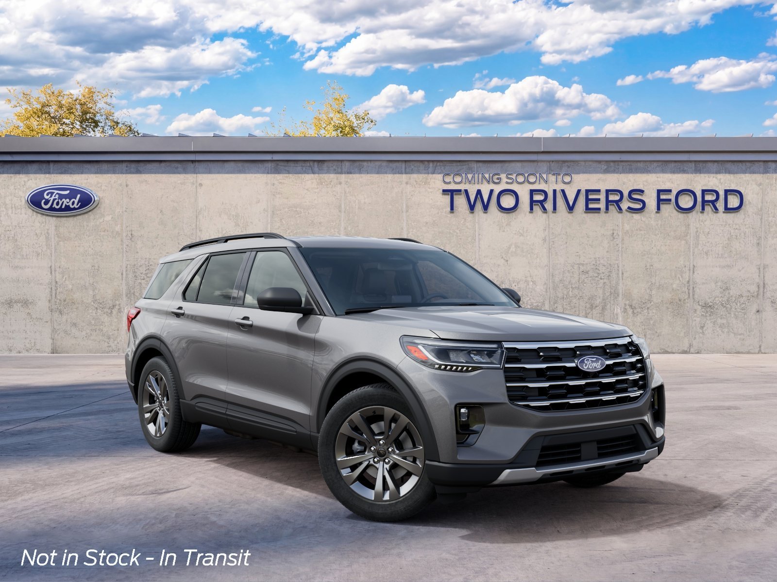 New 2027 Carbonized Gray Metallic Ford Active image 4