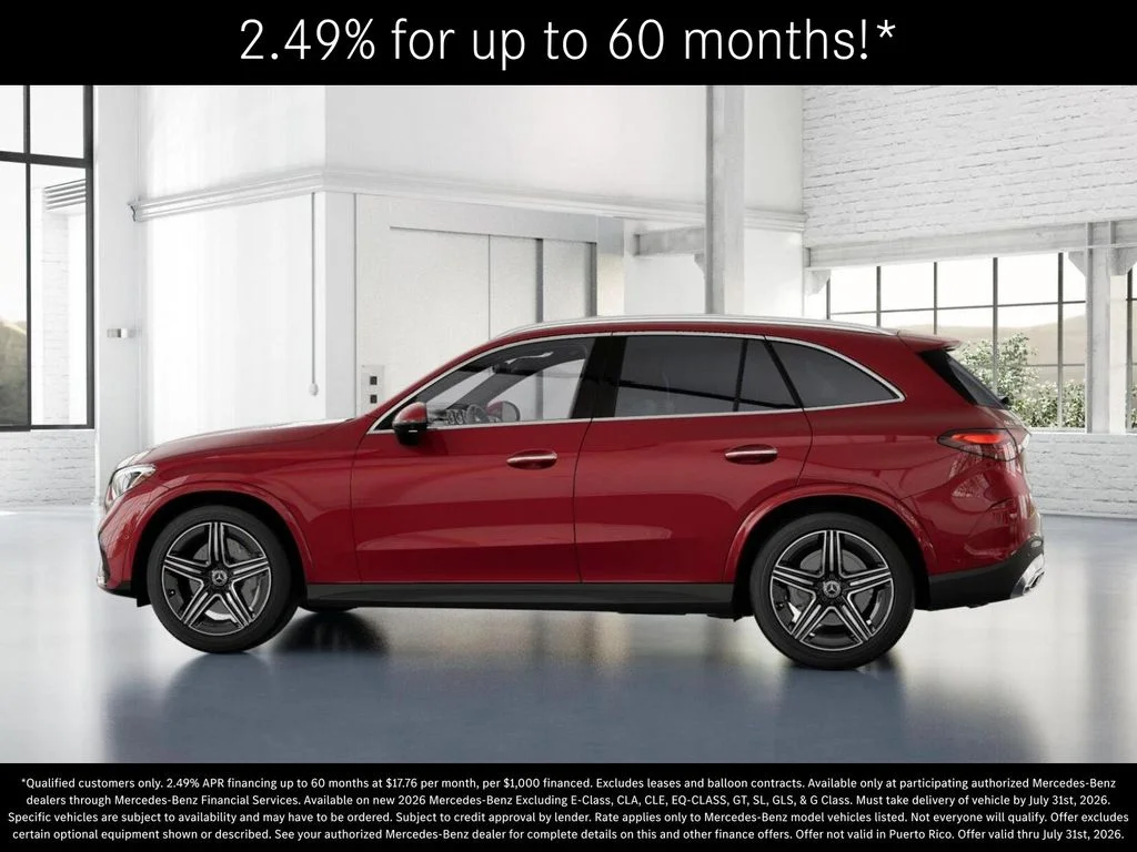 New 2026 MANUFAKTUR Patagonia Red Metallic Mercedes-Benz GLC 300 image 33