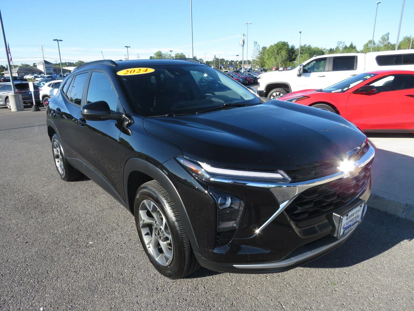 Used 2024 Mosaic Black Metallic Chevrolet LT image 2