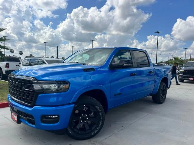 New 2025 Hydro Blue Pearl-Coat Exterior Paint RAM Big Horn/Lone Star image 3