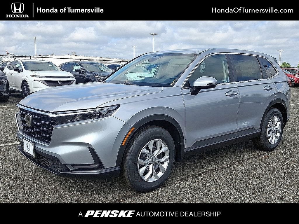 New 2026 Solar Silver Metallic Honda AWD LX image 1