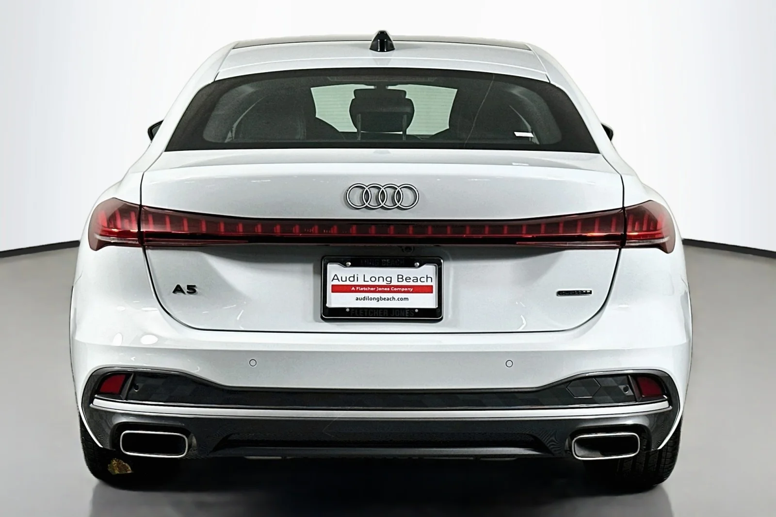 Used 2025 Glacier White Metallic Audi Premium Plus image 3