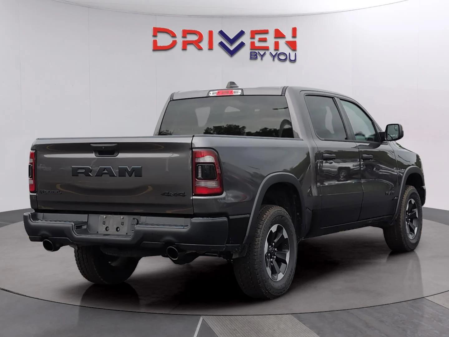 Used 2024 Granite Crystal Metallic Clearcoat Ram Rebel image 5