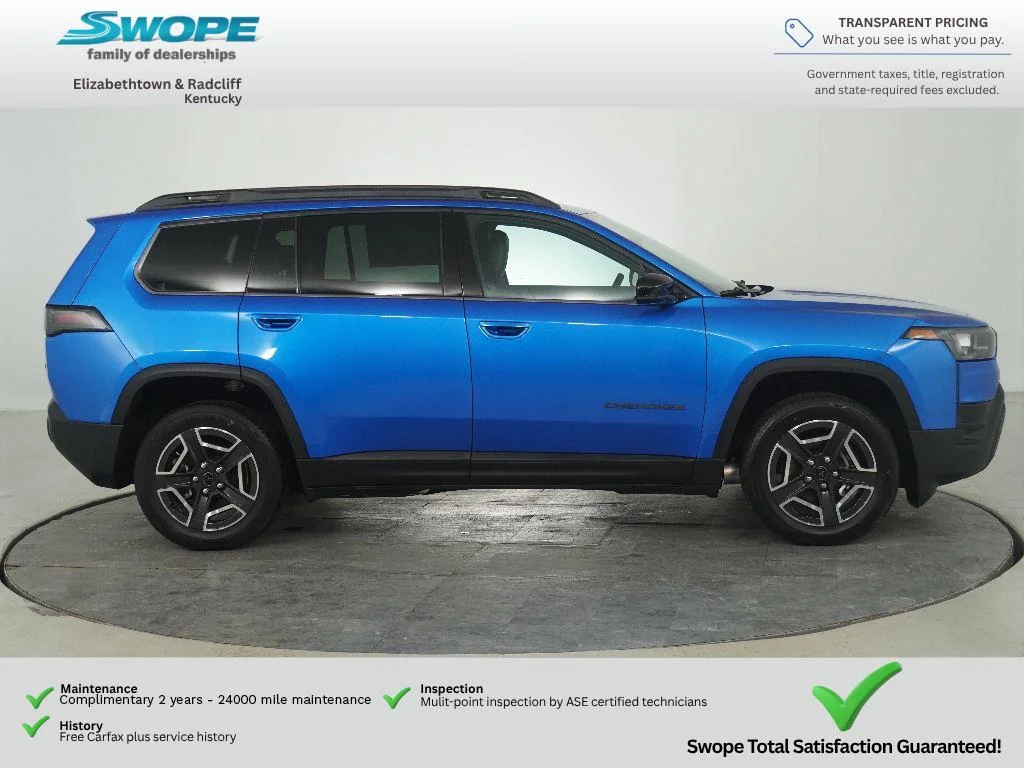 New 2026 Hydro Blue Pearlcoat Jeep Limited image 2