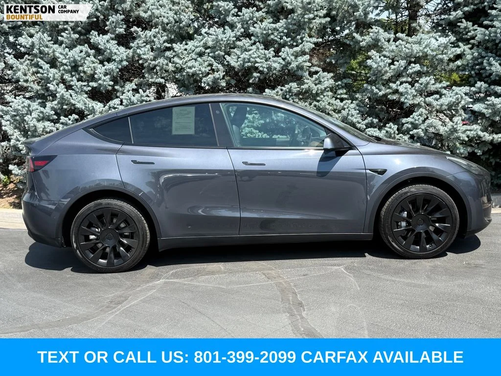 Used 2021 Gray Tesla Long Range image 11