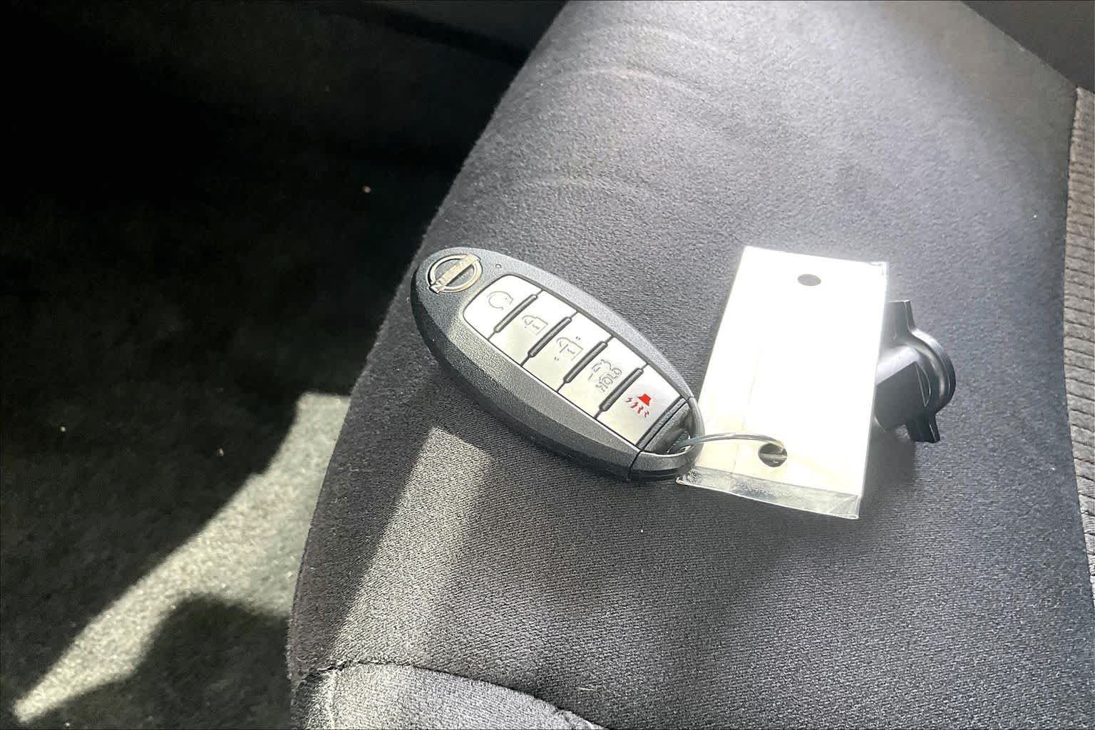Certified Used 2025 Super Black Nissan SV image 14