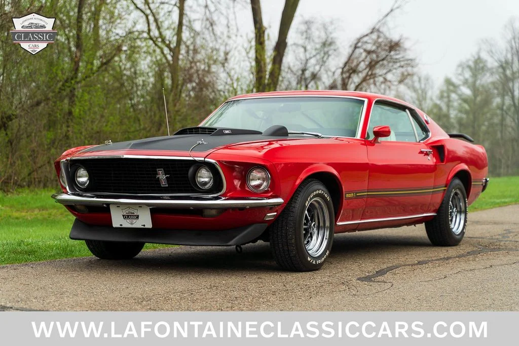 Used 1969 Red Ford Mach 1 image 18