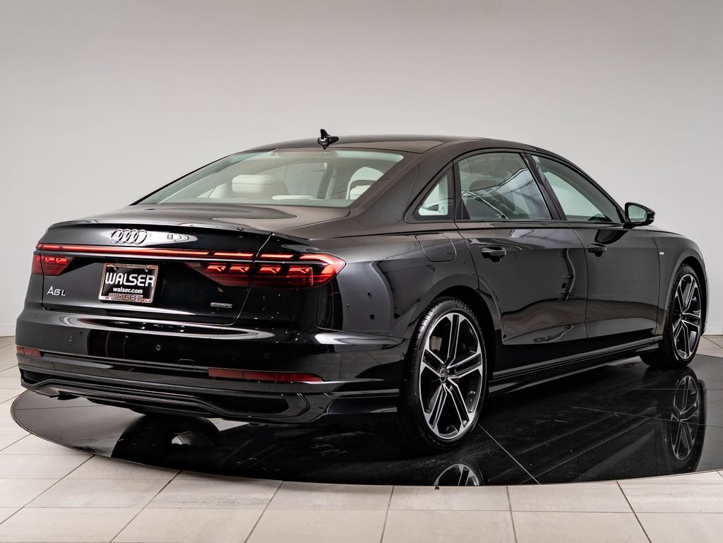 Used 2025 Mythos Black Metallic Audi L 55 image 10