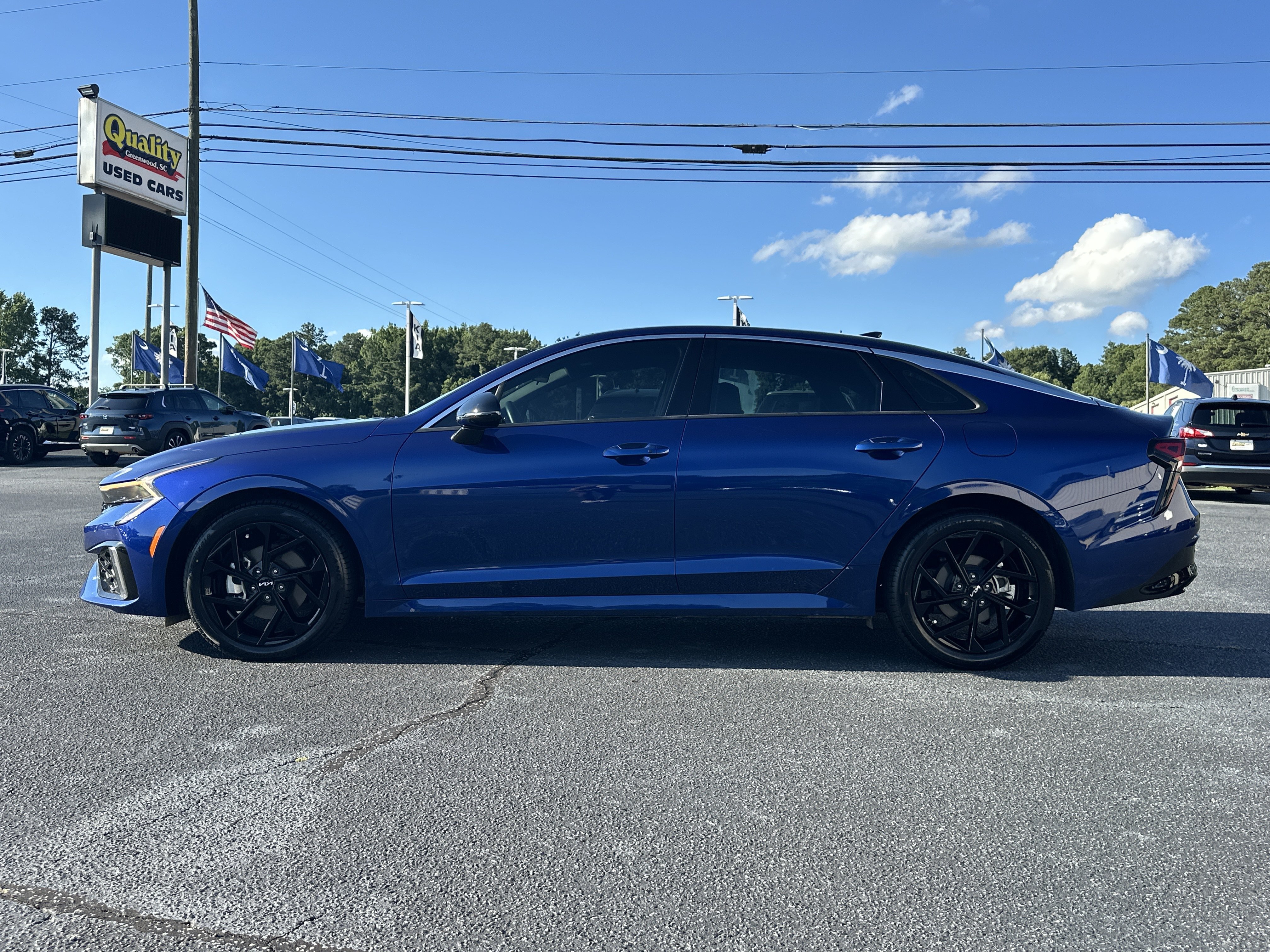 Used 2026 Yacht Blue Kia GT-Line image 4
