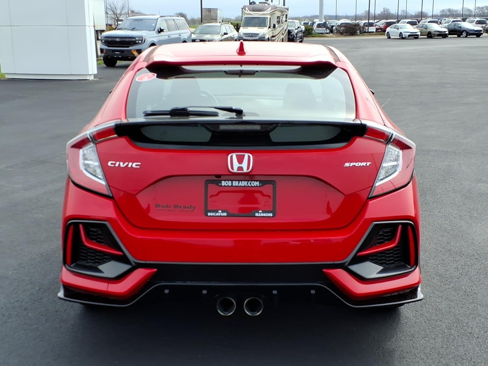 Used 2021 Red Honda Sport image 4