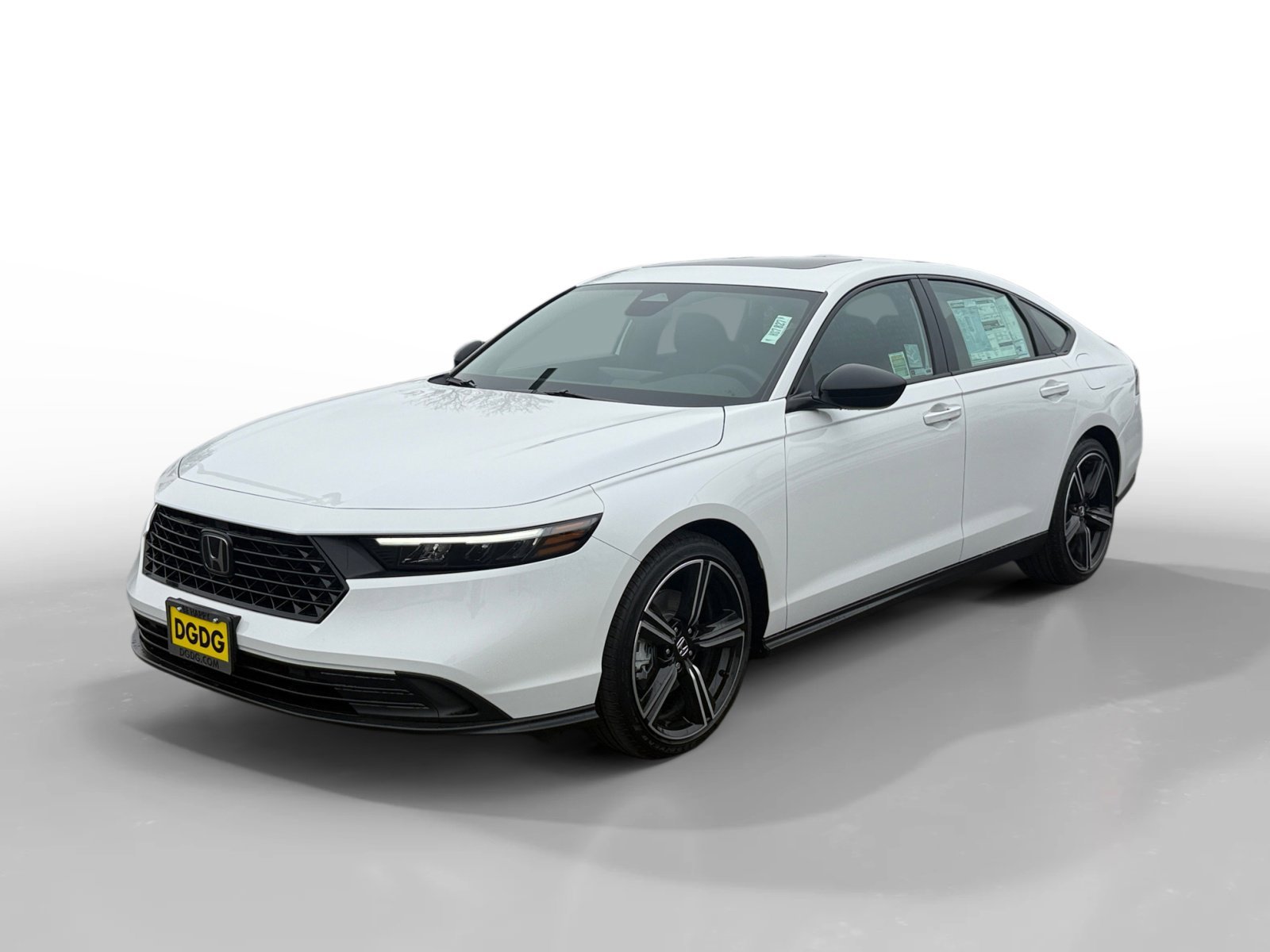New 2026 Platinum White Pearl Honda Sport image 1