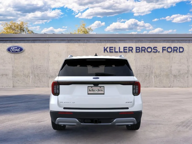 New 2026 Star White Metallic Tri-Coat Ford Platinum image 29