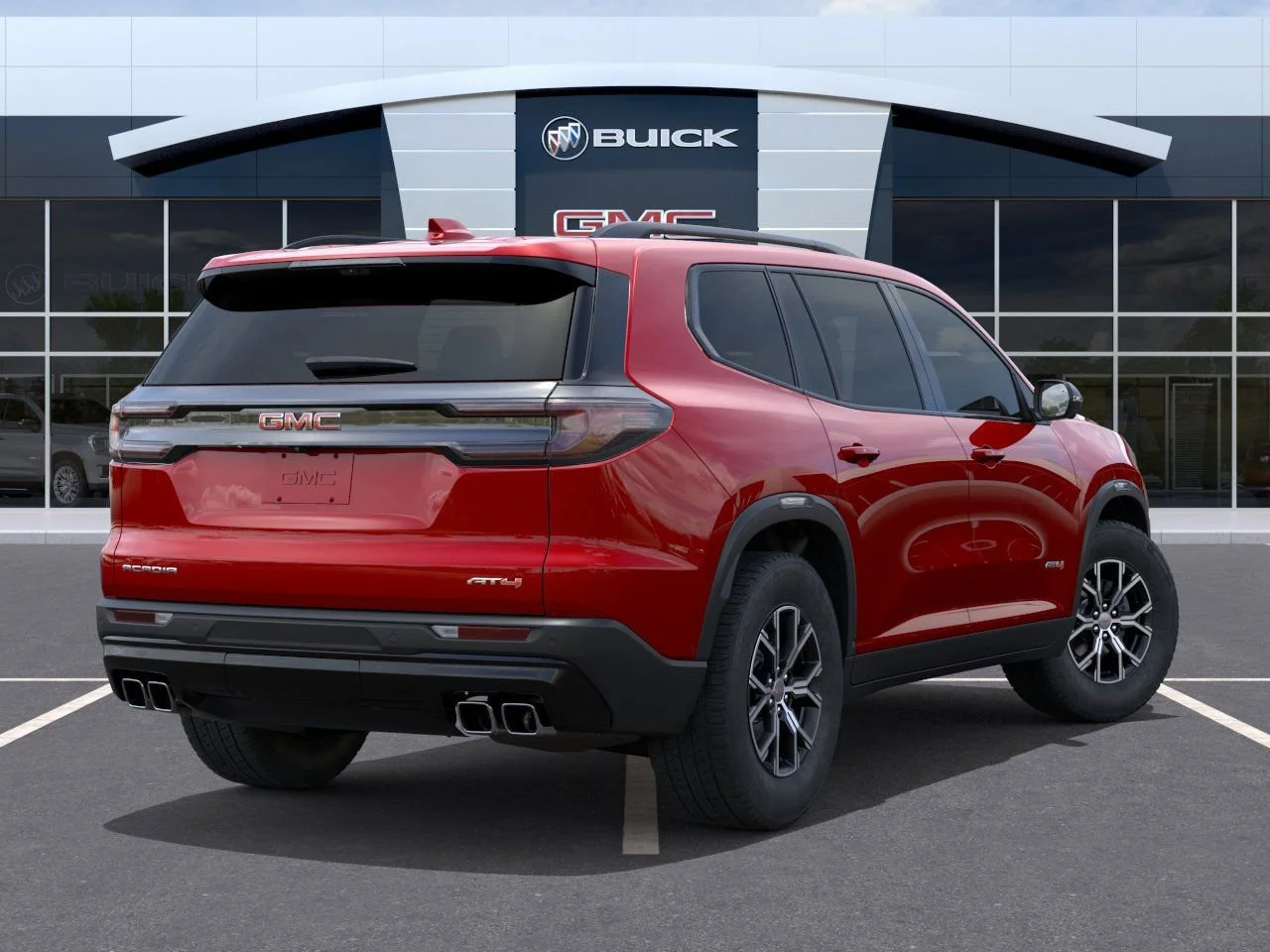 New 2026 Volcanic Red Tintcoat GMC AT4 image 4
