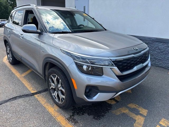 Certified Used 2021 Steel Gray Kia EX image 1