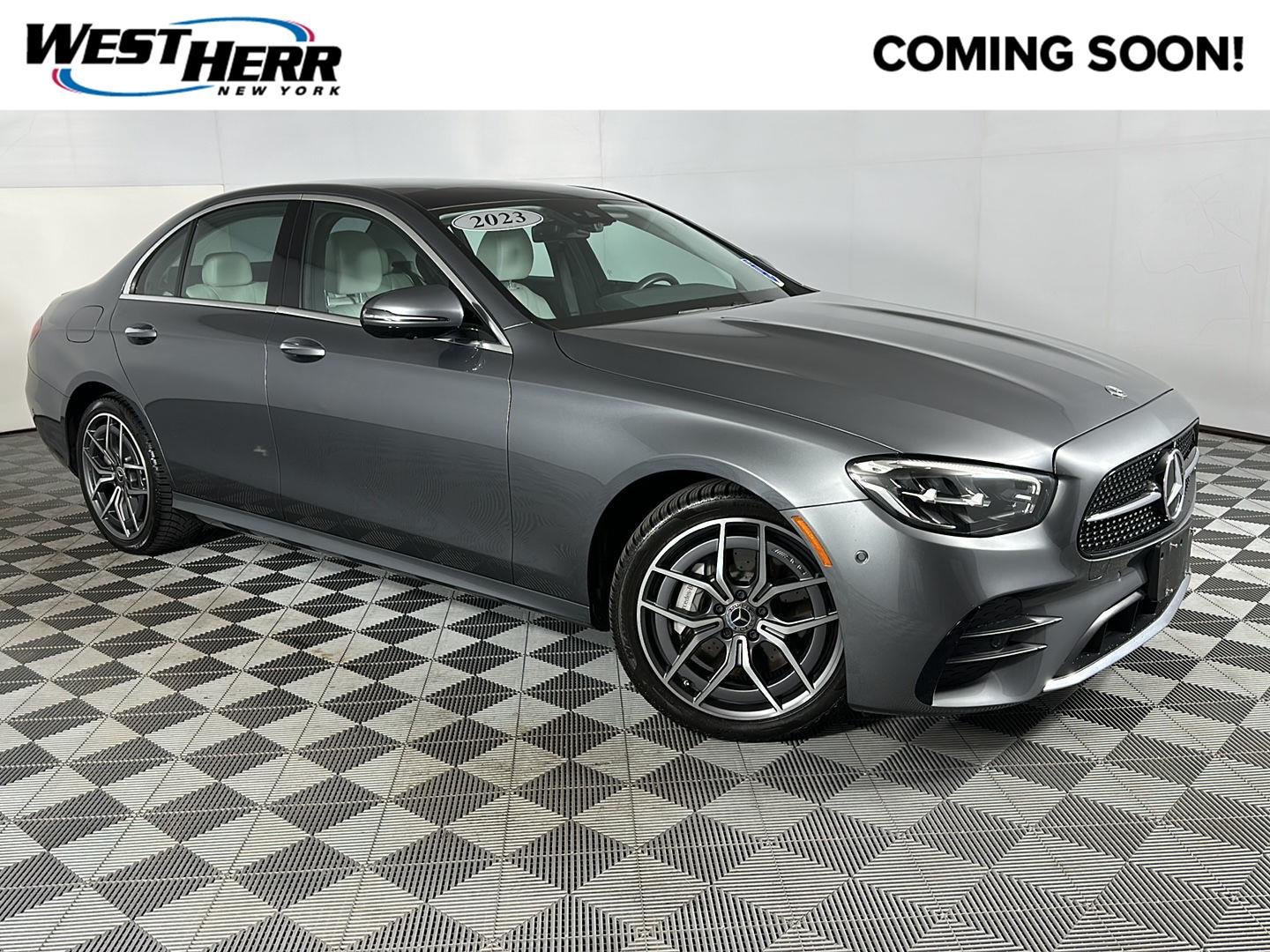 Used 2023 MANUFAKTUR Selenite Gray Magno Mercedes-Benz E 450 image 1