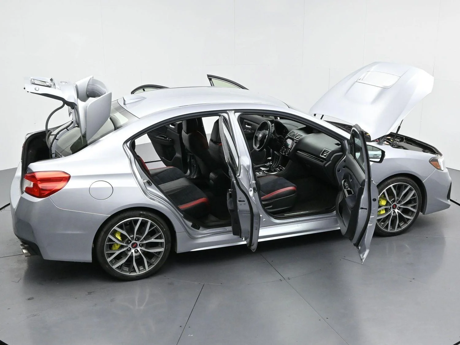 Used 2020 Ice Silver Metallic Subaru STI image 39