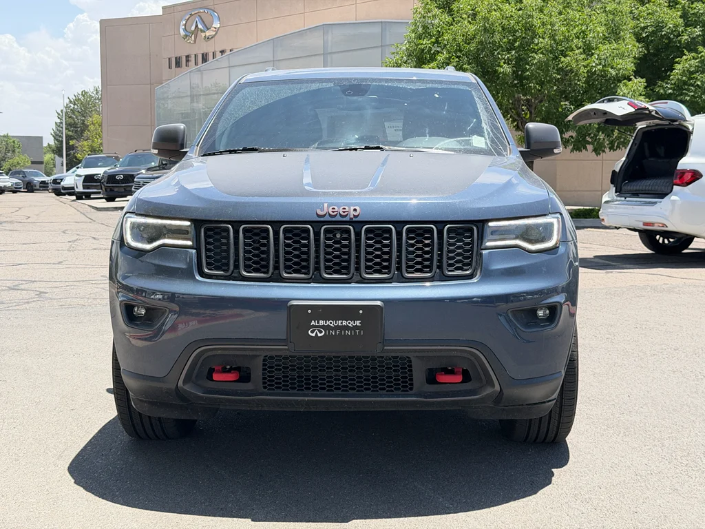 Used 2019 Slate Blue Pearlcoat Jeep Trailhawk image 2