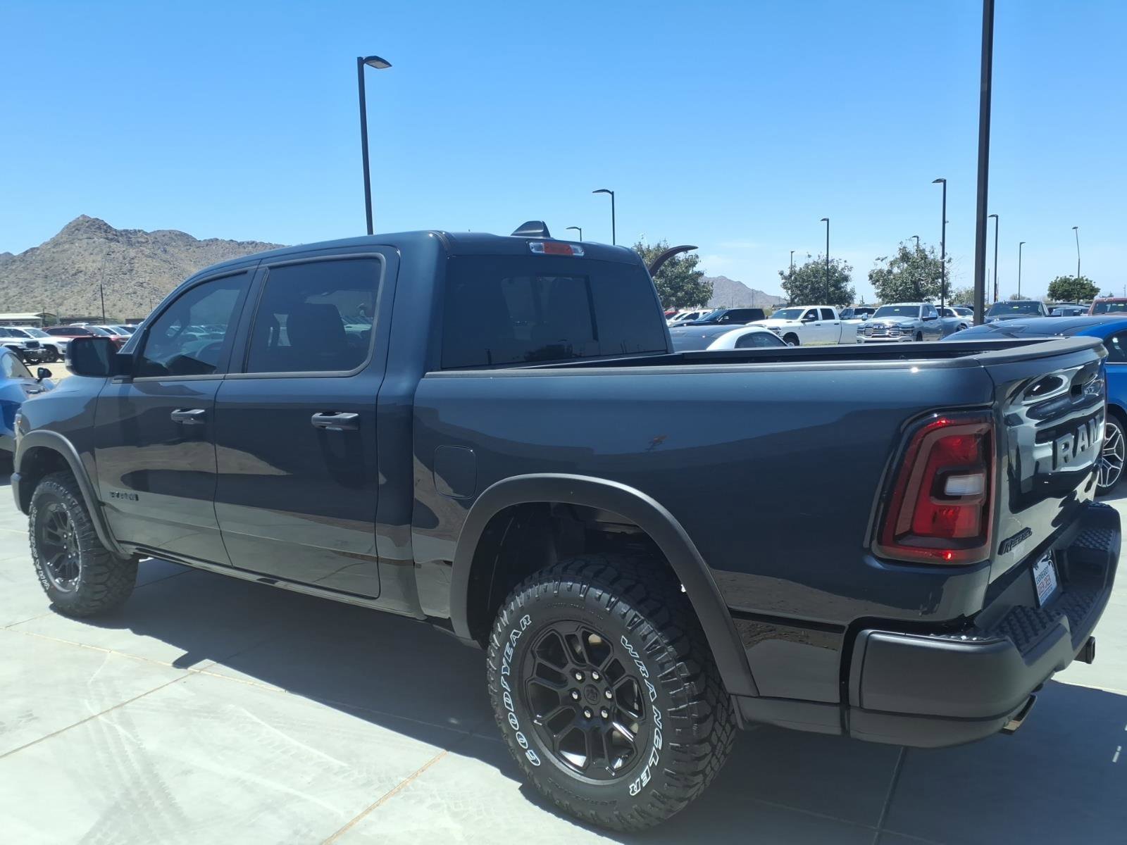 New 2026 Forged Blue Metallic Exterior Paint RAM Rebel image 4