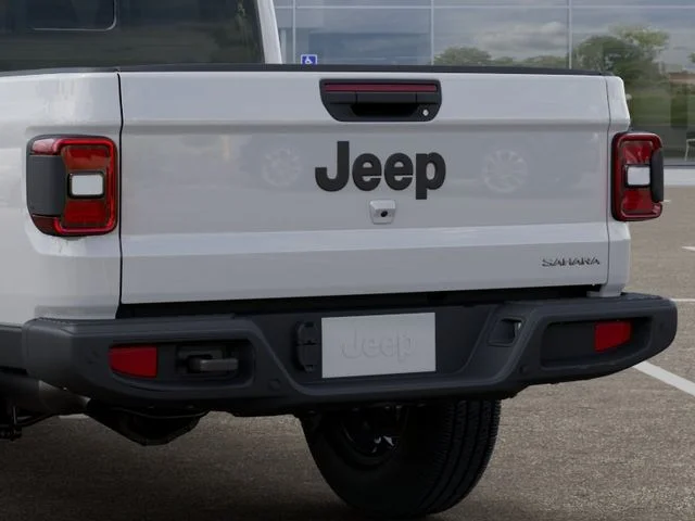 New 2026 Bright White Clear-Coat Exterior Paint Jeep Sahara image 13