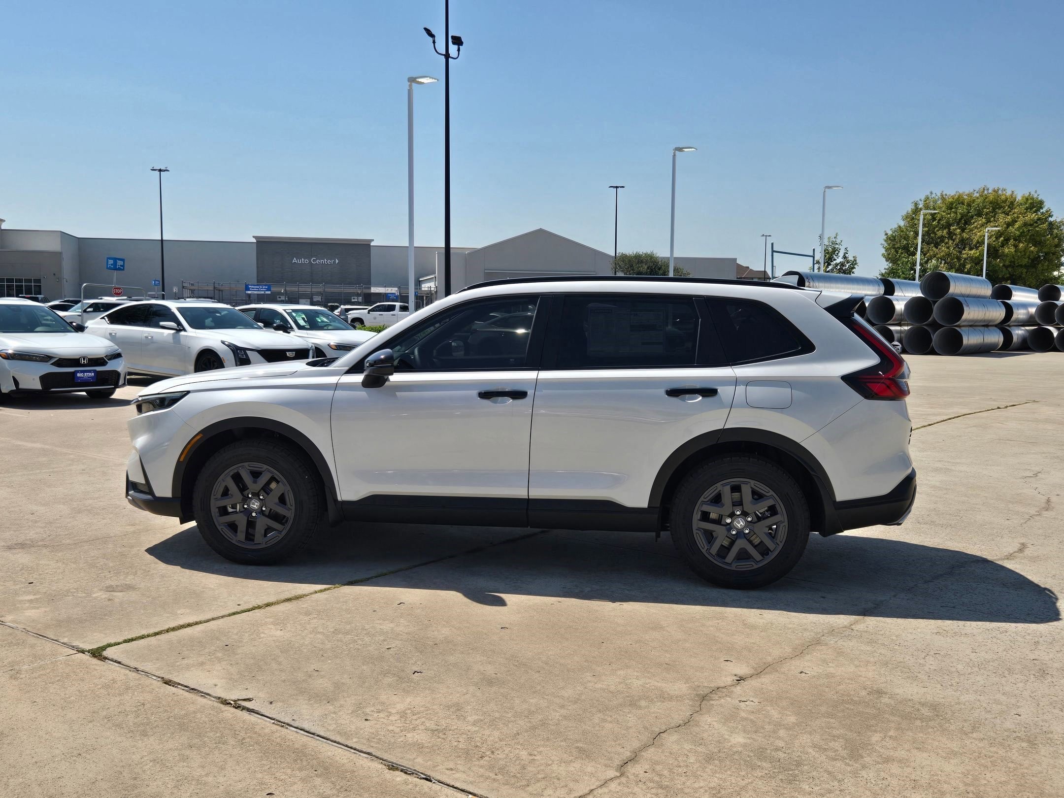 New 2026 Platinum White Pearl Honda TrailSport image 8