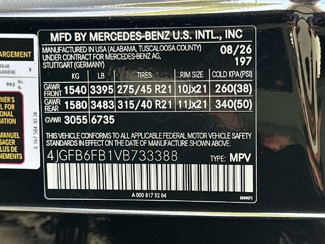 New 2027 Obsidian Black Metallic Mercedes-Benz GLE 450 image 60