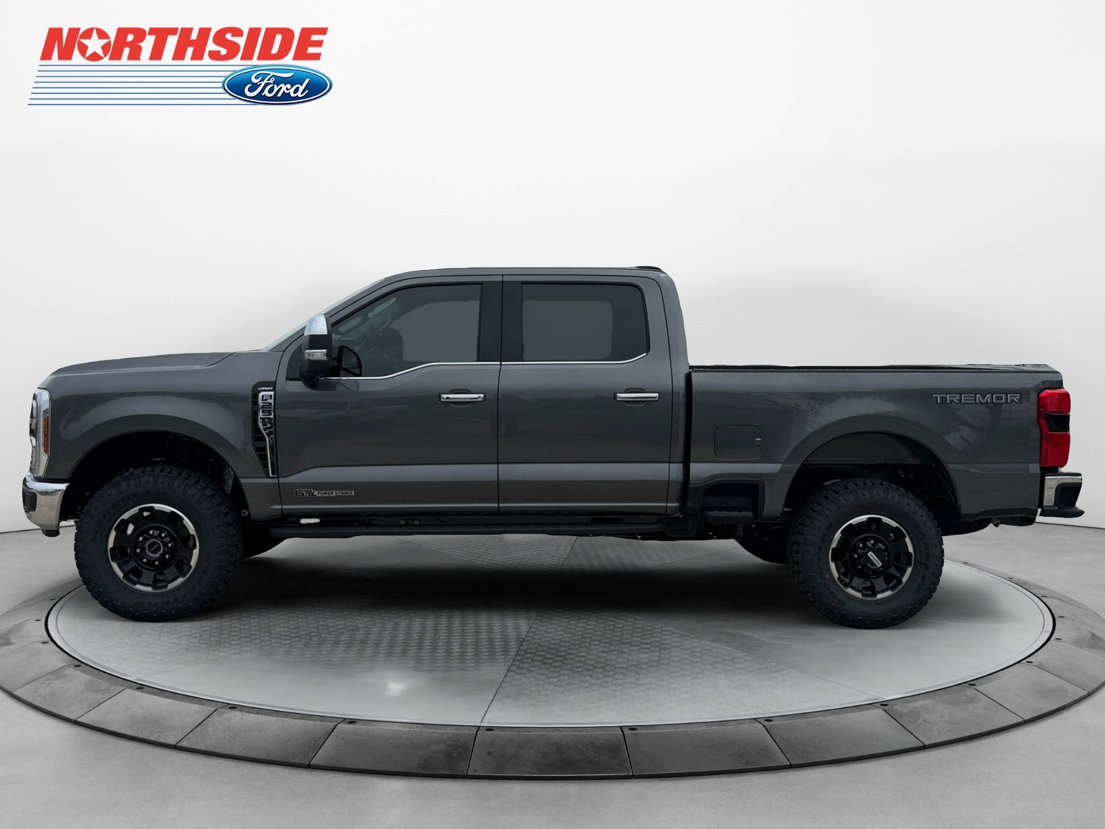New 2026 Carbonized Gray Metallic Ford LARIAT image 4
