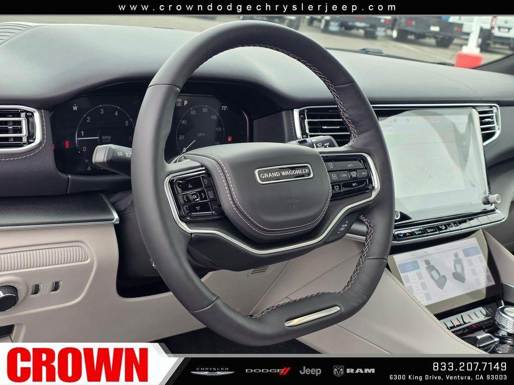 New 2026 Bright White Clearcoat Jeep Grand Wagoneer image 14