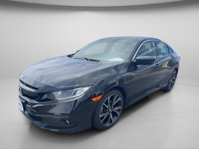 Certified Used 2020 Crystal Black Pearl Honda Sport image 2