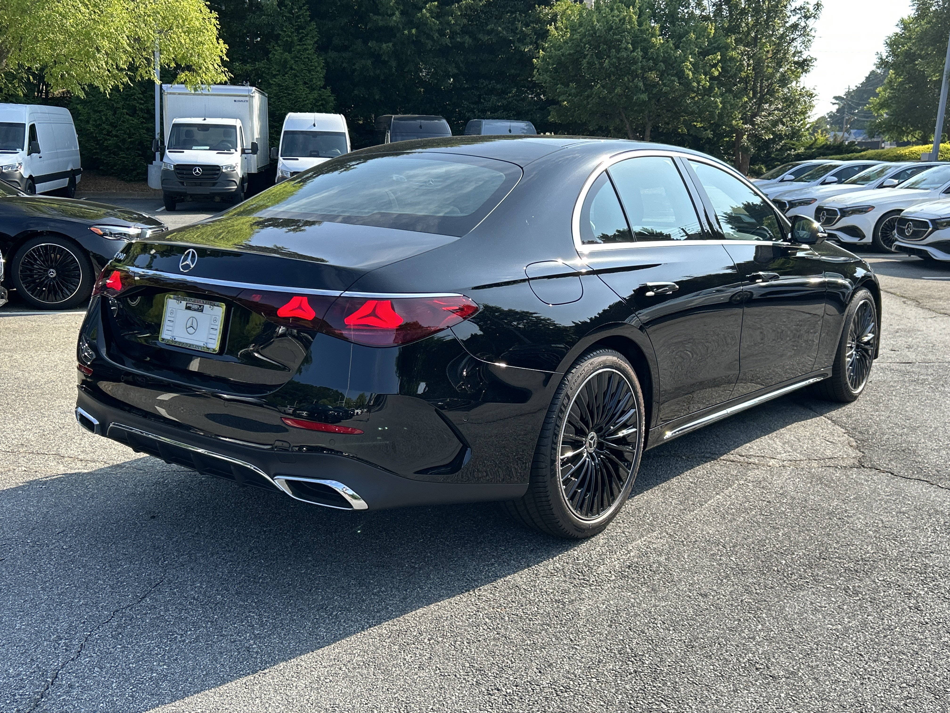 New 2026 Black Mercedes-Benz E 350 Sedan image 6