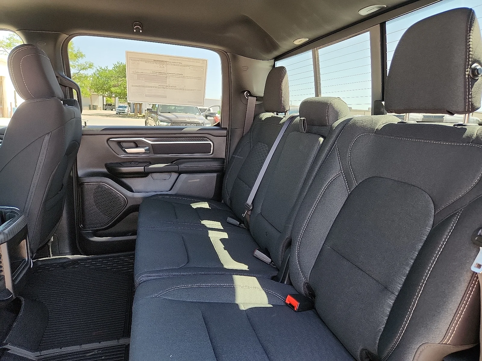 New 2026 Bright White Clear-Coat  Paint Ram LONE STAR CREW CAB 4X2 5