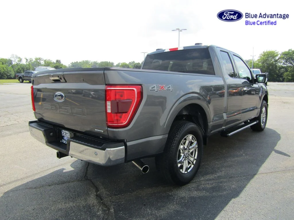 Certified Used 2023 Carbonized Gray Metallic Ford XLT image 9