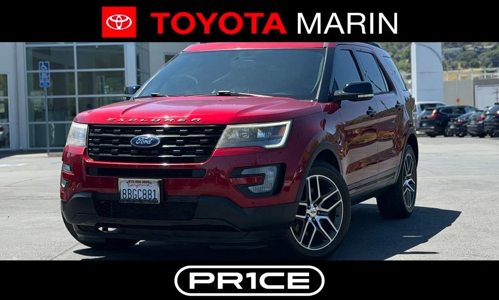 Used 2017 Red Ford Sport image 1