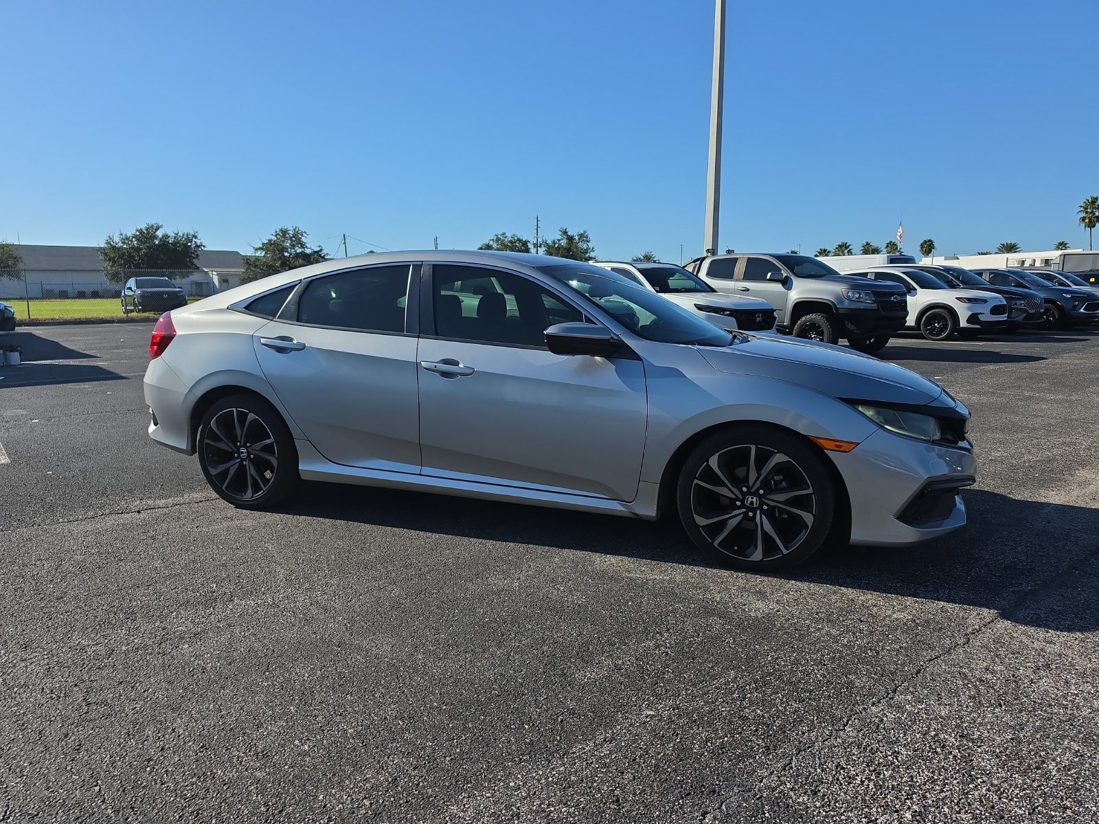 Used 2020 Silver Honda Sport image 2