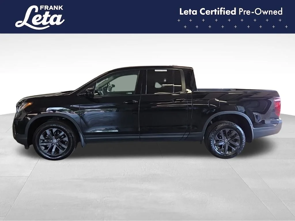 Certified Used 2024 Black Honda Sport image 3