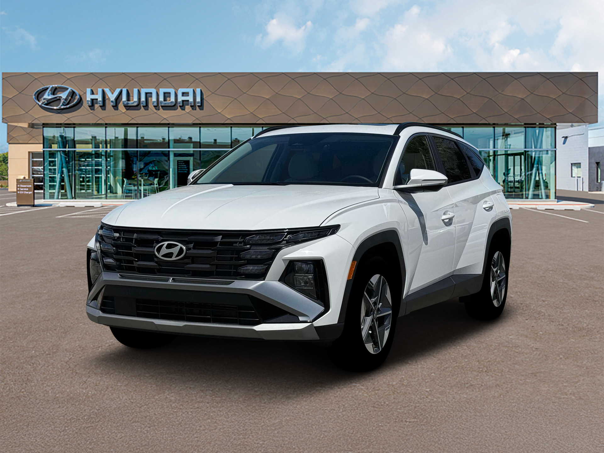 New 2026 White Hyundai SEL Premium image 1
