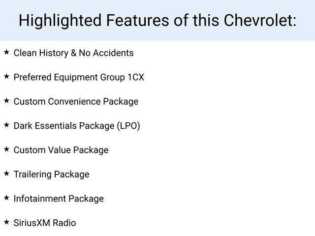 Used 2021 Black Chevrolet Custom image 2