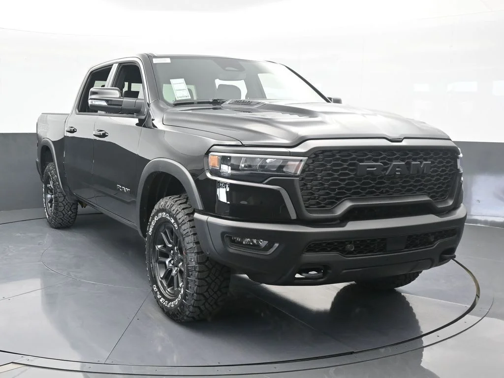 Used 2026 Diamond Black Crystal Pearlcoat Ram Rebel image 9