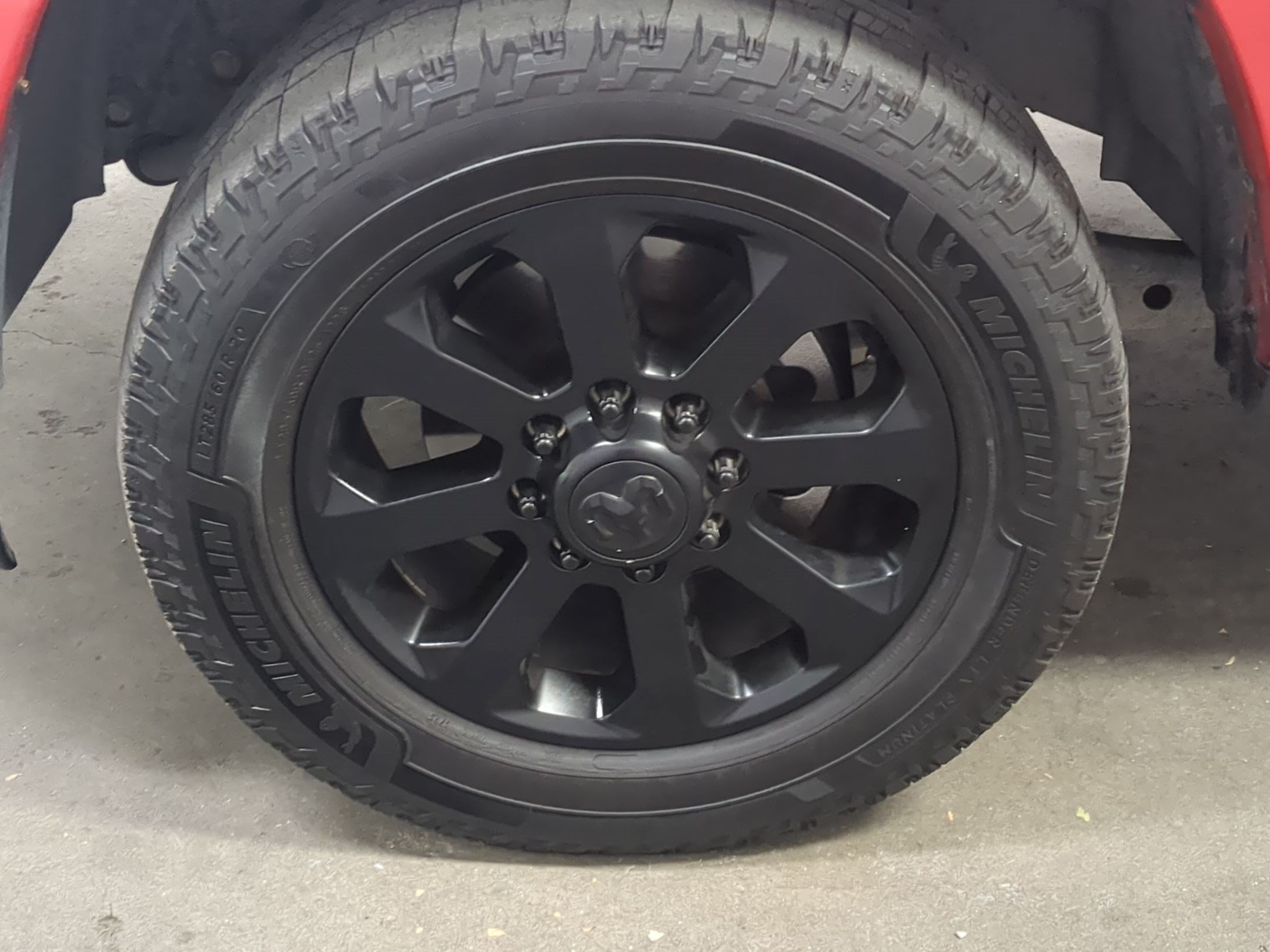 Used 2019 Flame Red Clearcoat Ram Laramie image 12