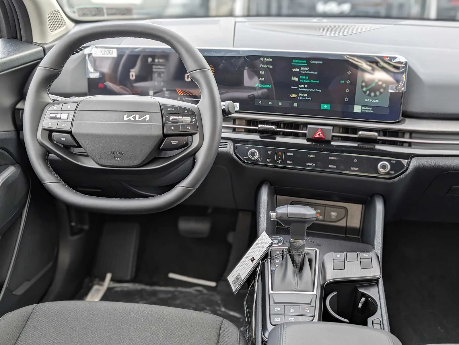 New 2026 Ebony Black Kia LX image 5
