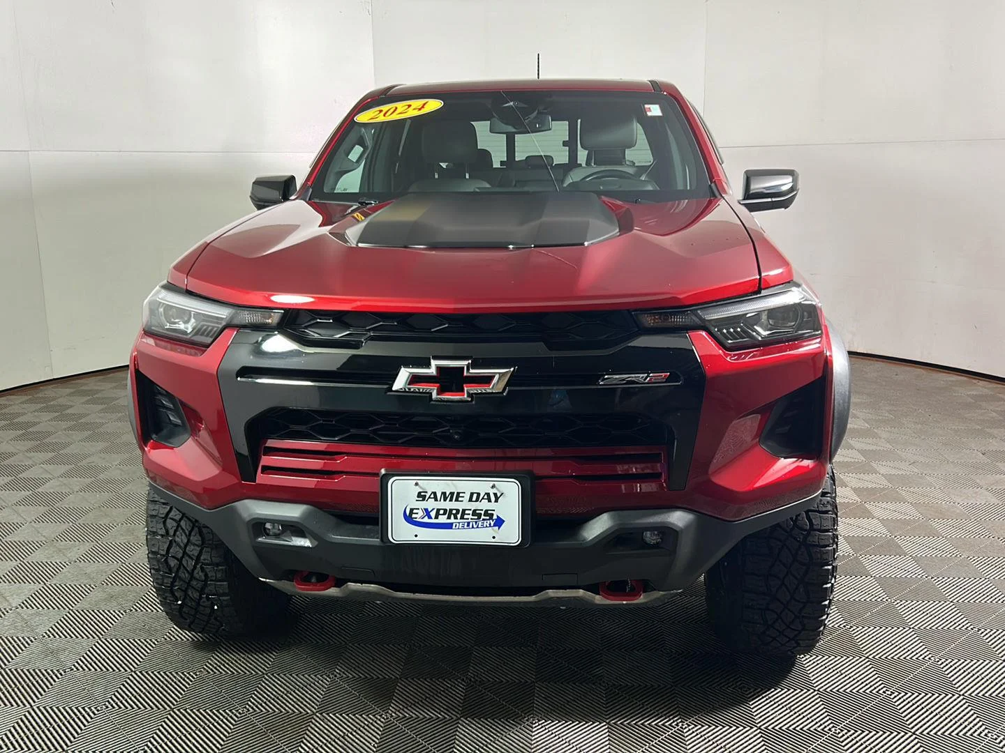 Used 2024 Radiant Red Tintcoat Chevrolet 4WD ZR2 image 12