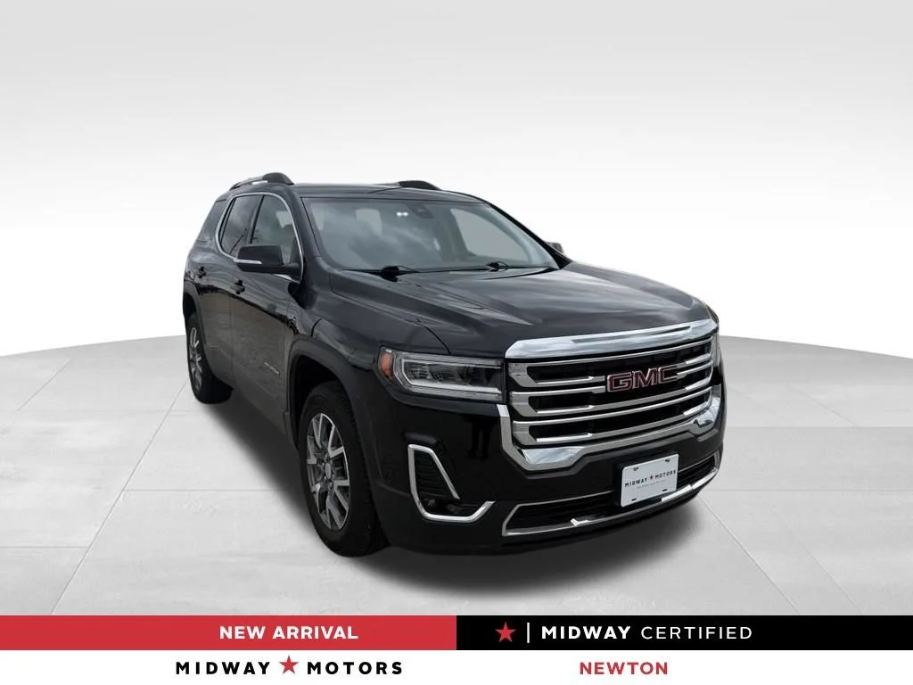 Used 2023 Ebony Twilight Metallic GMC SLT image 1