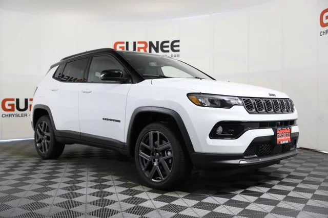 New 2026 Bright White Clear-Coat Exterior Paint Jeep Limited image 2