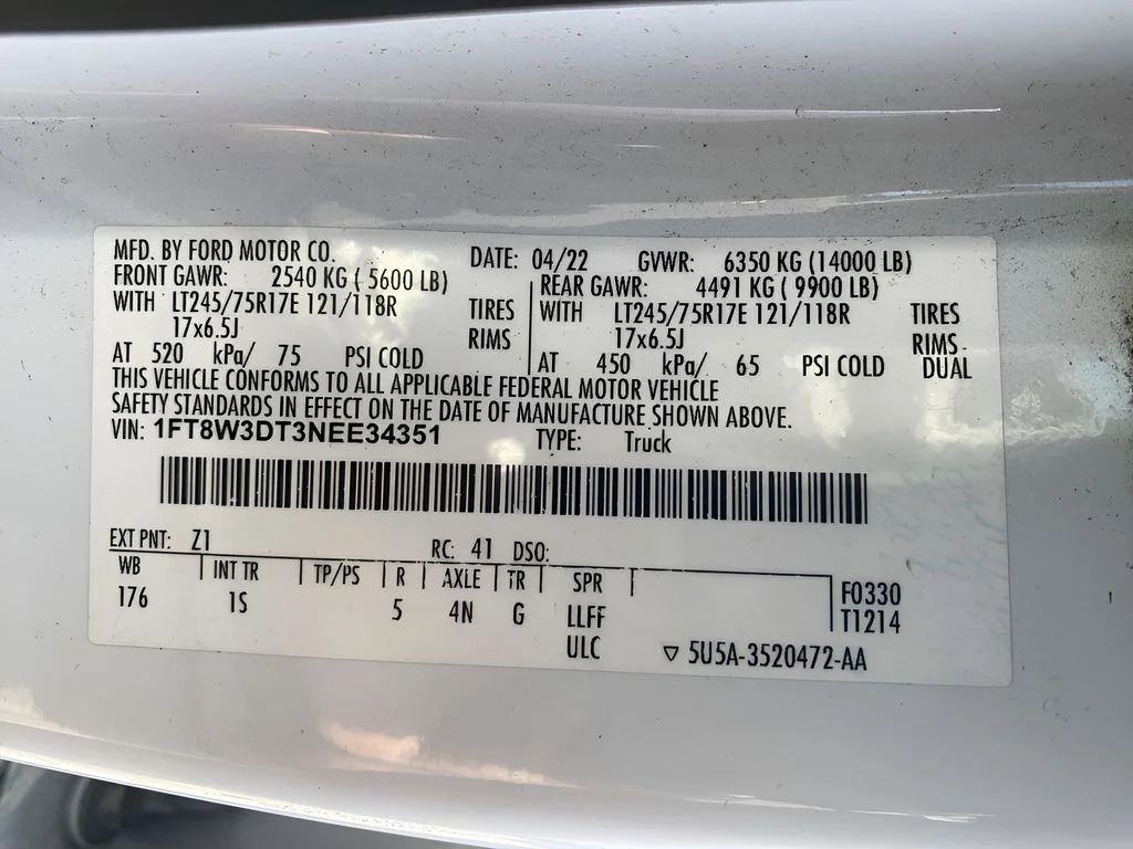 Used 2022 White Ford XL image 50